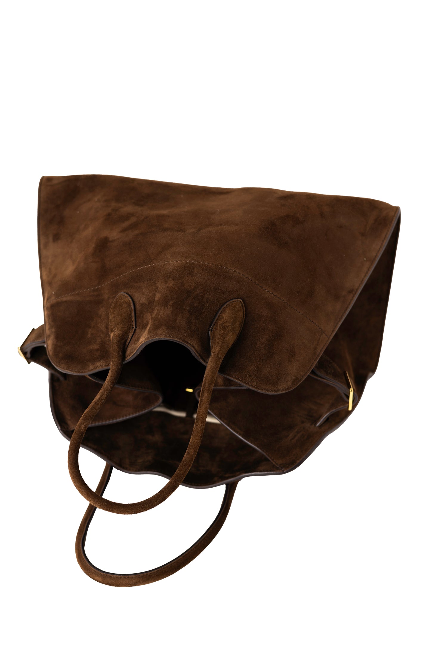 The Row Suede Soft Margaux 15 Bag