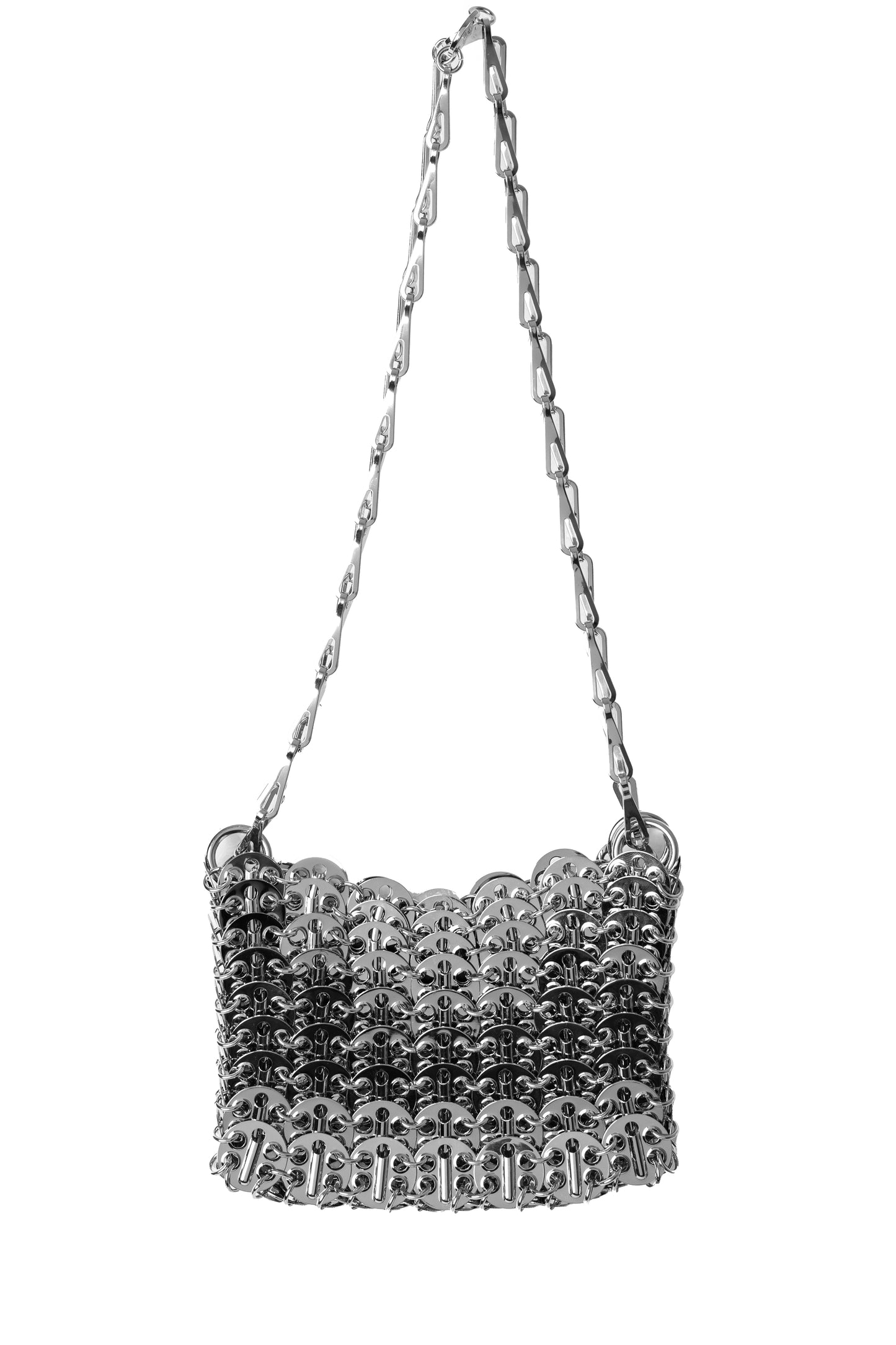 Paco Rabanne Mini Crystal-Embellished Shoulder Bag