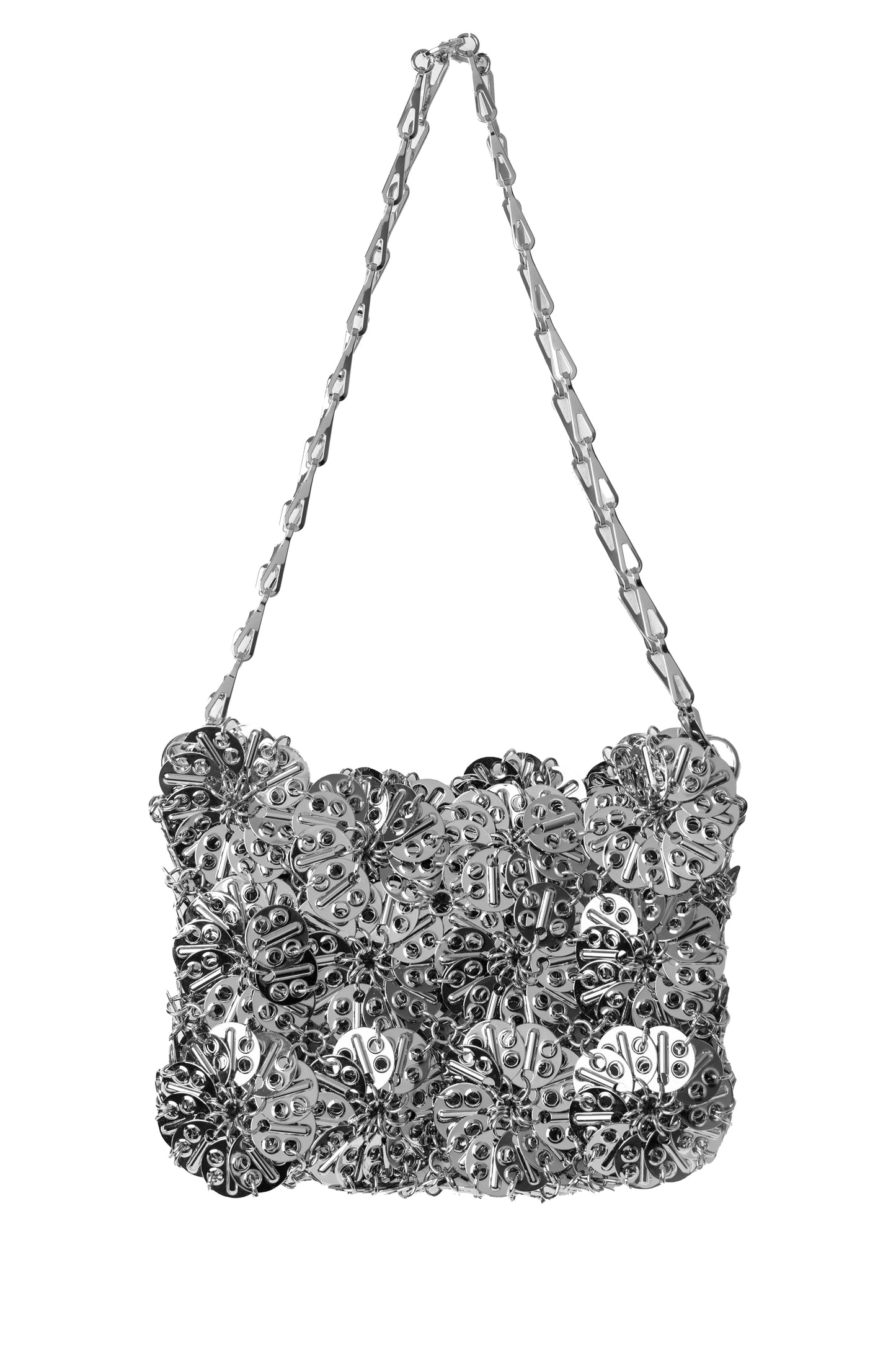 Paco Rabanne Metal-Disc Shoulder Bag