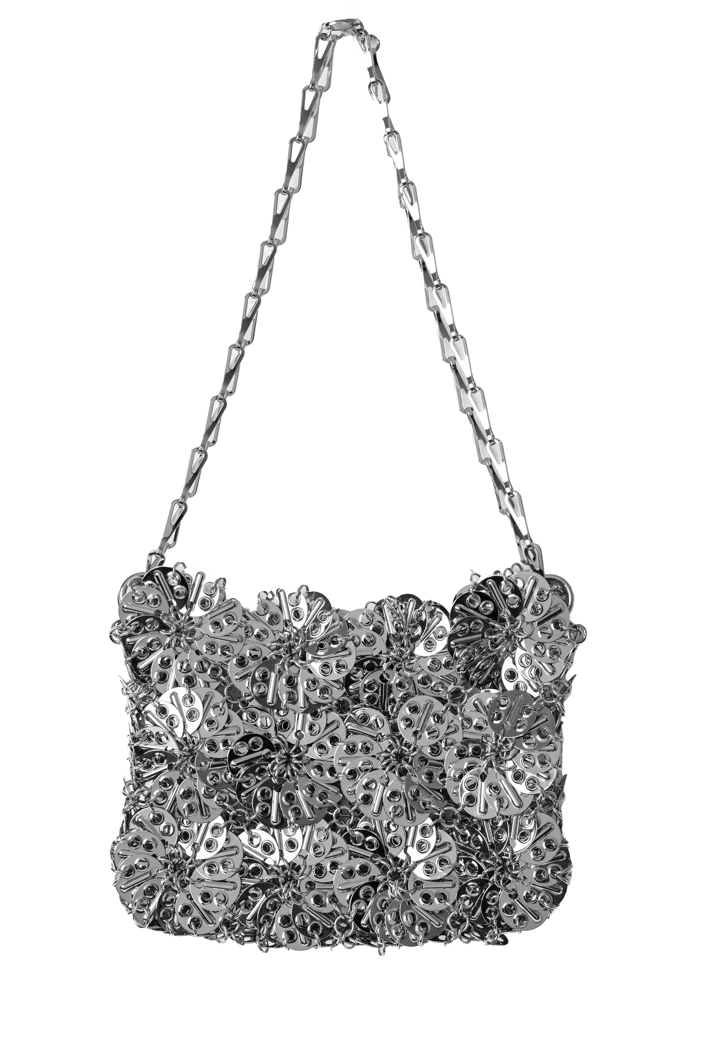 Paco Rabanne Metal-Disc Shoulder Bag